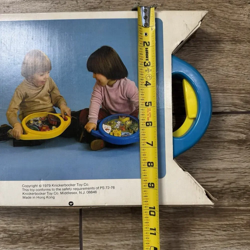 Vintage 1979 Knickerbocker Preschool Sunshine Spinball Tote-A-Toy Game
